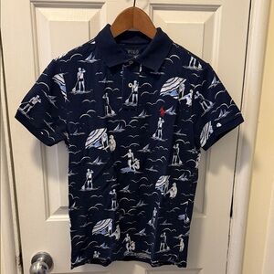 Polo by Ralph Lauren Nautical Navy Polo Shirt